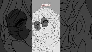 He’s doing him best #originalcharacter #dnd #artist #lgbt #dnd5e #drow #underdark #elf #triton