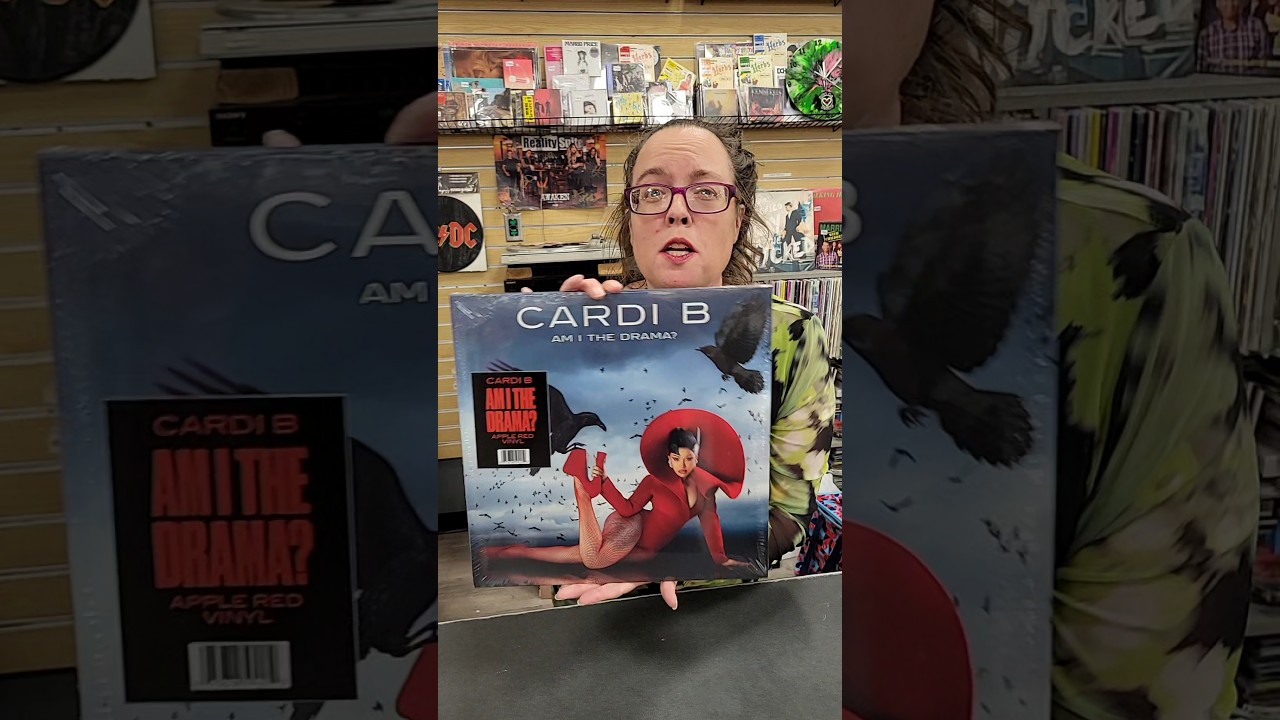 Cardi B Am I The Drama? ❤️ Vinyl Unboxing