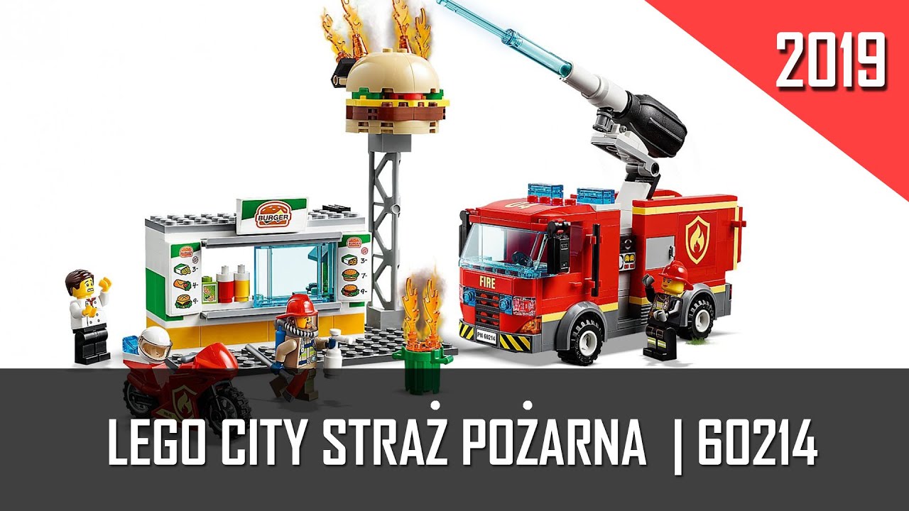 Klocki Lego City Straż Pożarna 