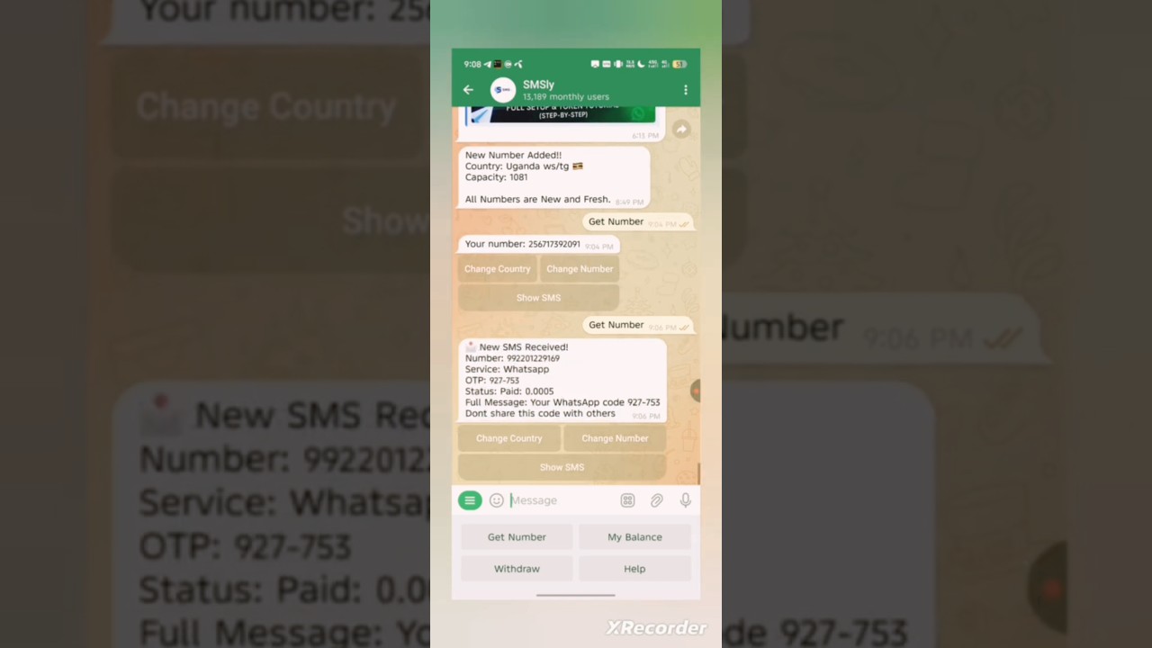 Tajikistan WhatsApp Method 🇭🇺  