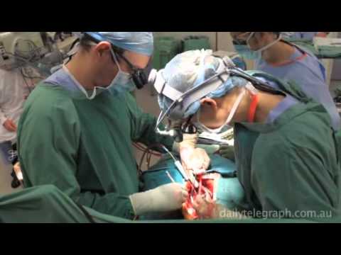 Heart transplant surgery