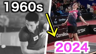 The Evolution of Table Tennis 1930-2024
