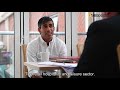 Rishi Sunak in Northallerton. 20th June 2020