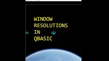 Screen Resolutions and Scaling in QB64 | QBasic