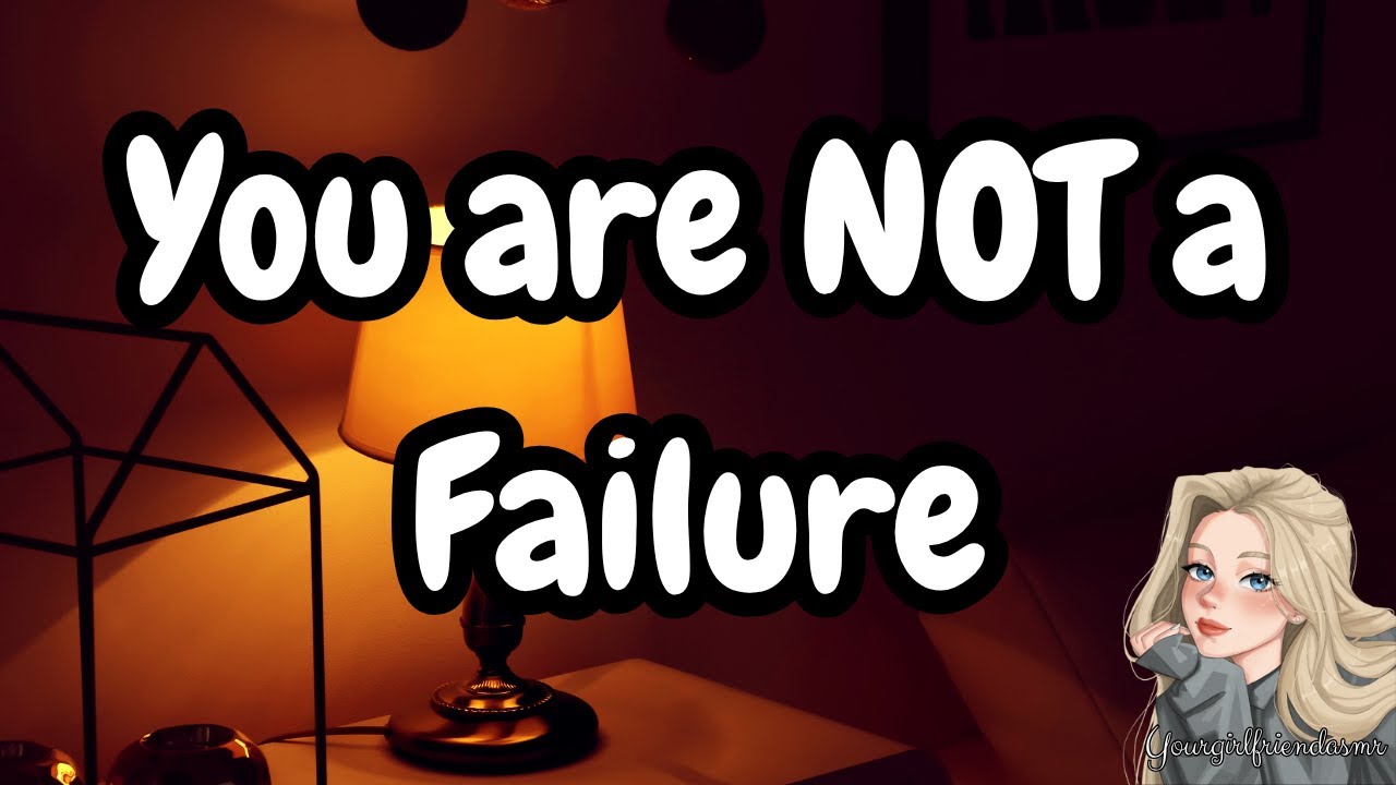 You’re More Than Your Mistakes and Struggles 💕[Supportive GF ASMR][Feelings of Failure][ADHD]