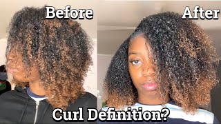 Defining my curls | Curl Definition| 4A, 4B, 4C Natural Hair