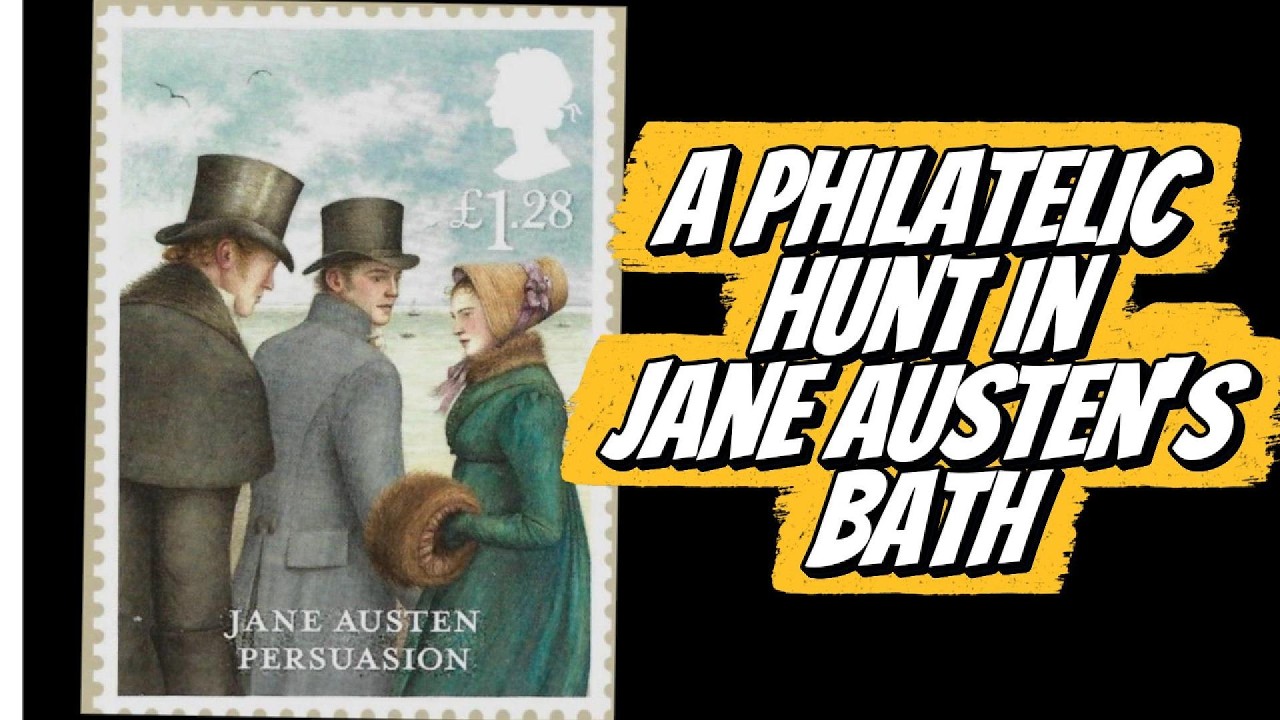 Поиск филателии и чаепитие со сливками в Бате, где жила Джейн Остин. #открытка #филателия #посети...