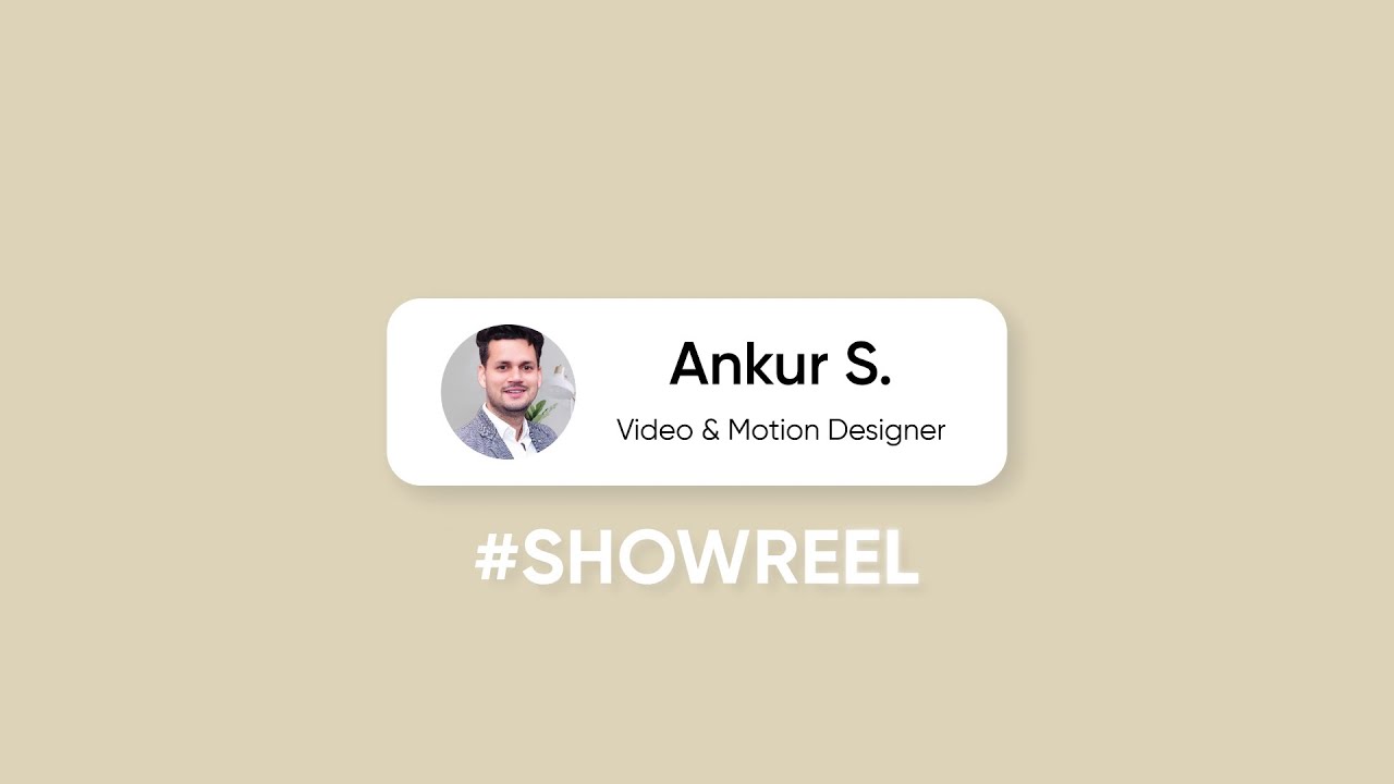 My Showreel