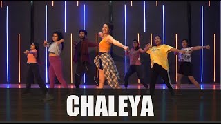 CHALEYA | JAWAAN | SHAHRUKH KHAN  |  FULL DANCE COVER | SIMPLE STEPS  | CURLYGROOVES | DANCE FITNESS