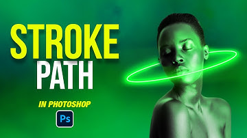 How to Use Stroke Path in Photoshop | Photoshop Tutorial