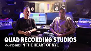 Studio Tour: Quad Recording Studios