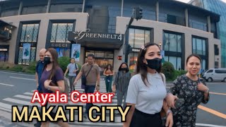 Walking Around AYALA CENTER Makati City Philippines