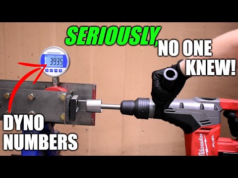 How Rotary Hammer Drills Work & Dyno'd vs Air