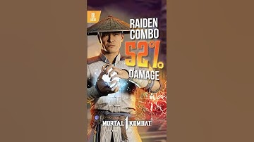 MK1 Raiden 52% INSANE Damage Combo! ⚡