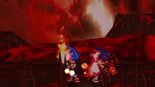 Mugen The Evil Awakens 2-Demo 5(Alpha)-Sonic With Demon Eye And Exslayer(Arcade Mode)