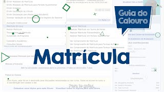 Guia Do Calouro Matrcula