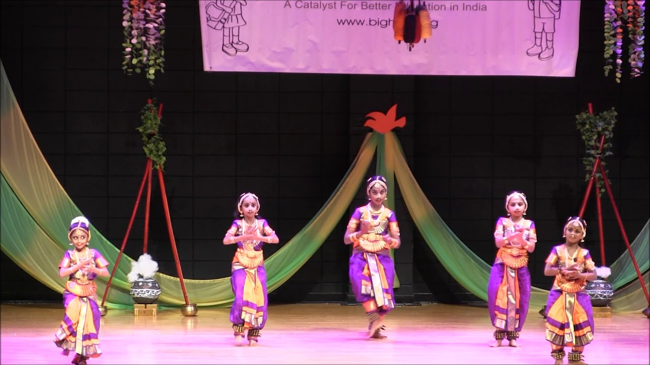 Bighelp - Jan 2018 - Bharatanatyam Dance. Item# 8