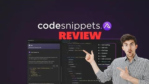 Code Snippets AI Studio Code extension that can generate, refactor, debug, optimize, and store code
