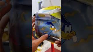 Customizatióne única de este casco #personalizados #arte #casco #painting #helmet #pintura #custom