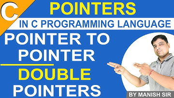 Pointer to Pointer in C | Double Pointers | Pointers in C | C Programming Tutorial