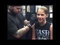 Ear Piercing Kids: Tattoo Shop vs. The Mall - First Time Getting Ears Pierced.