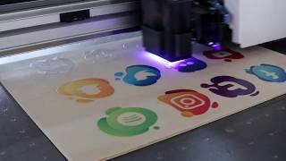 Printing on Wood with Matrix UV