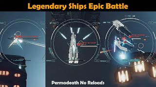 Permadeath Epic Battle - Legendary Ships Shroudbearer, Camulus &amp; Blattodea 4K60P RTX4090