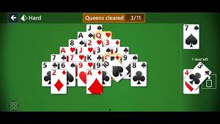 22 December 2023 | Pyramid | Hard Challenge | Microsoft Solitaire Collection | Daily Challenges