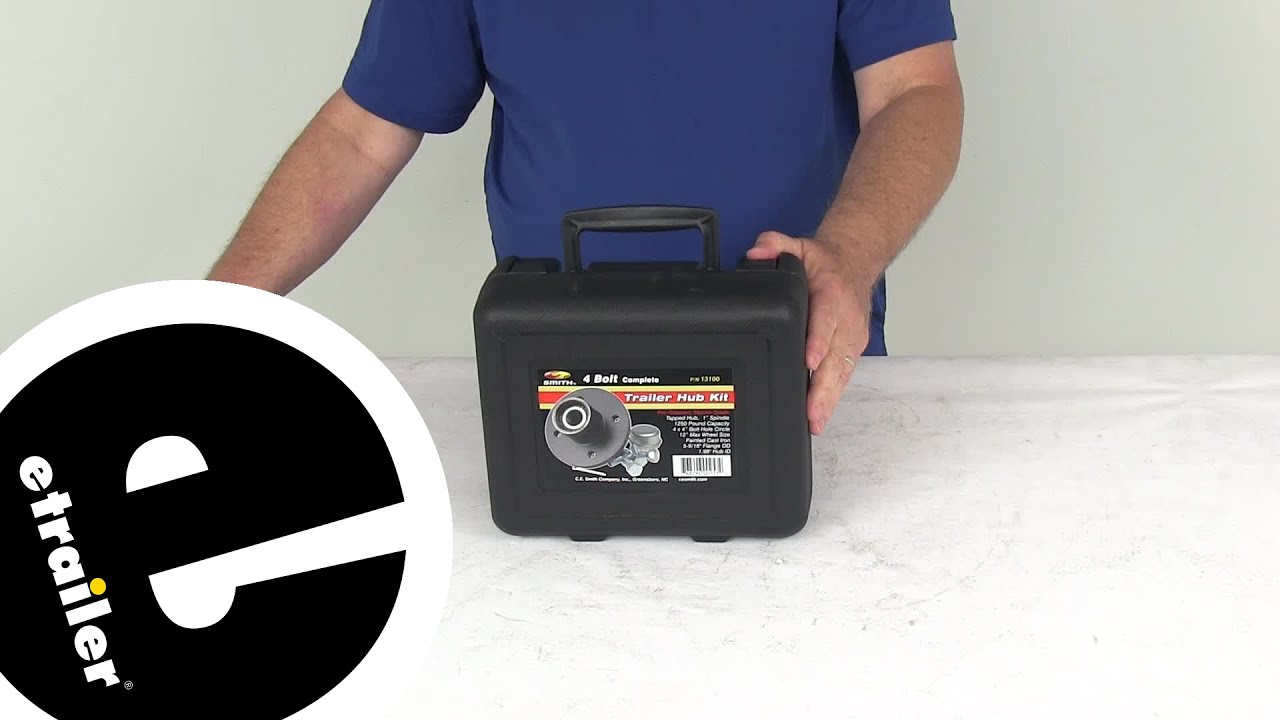 etrailer | Feature Review CE Smith Trailer Hub Assembly w/ Carrying Case for 2,500-lb Axles