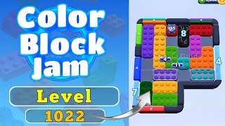 Color Block Jam Level 1022 Solution walkthrough