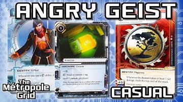 Android: Netrunner // Angry Geist vs. Potential Unleashed - Casual