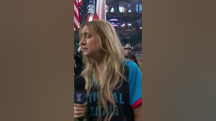 Ingrid Andress sings worst National Anthem of all time