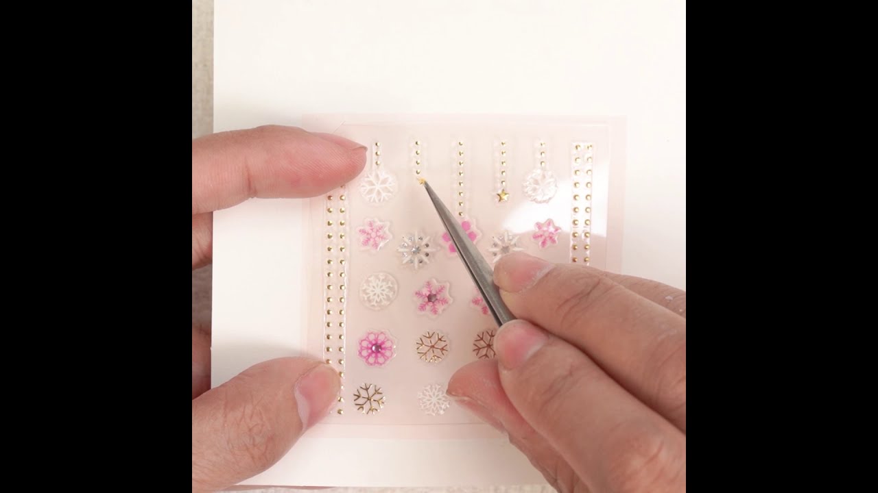 CHRISTMAS NAIL STICKERS