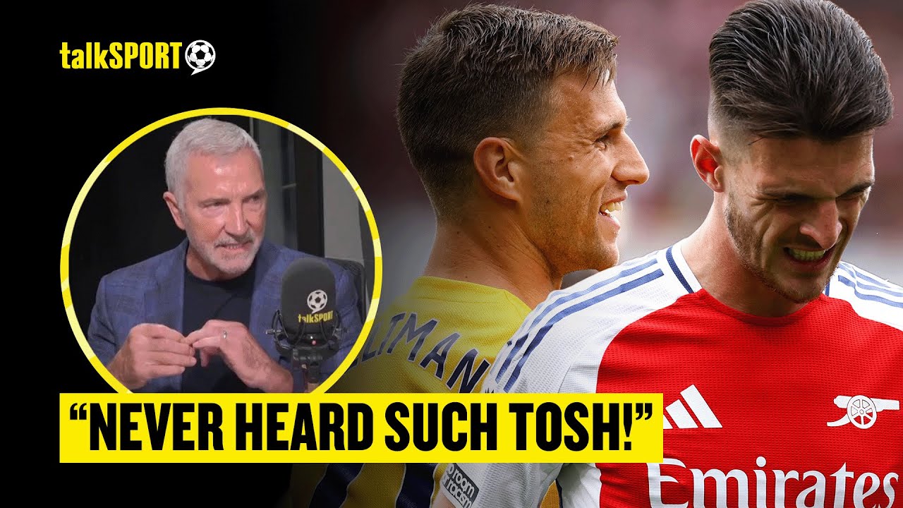 HEATED Declan Rice DEBATE 💥 Graeme Souness FUMES At 'DARK ARTS' Jibe In ...