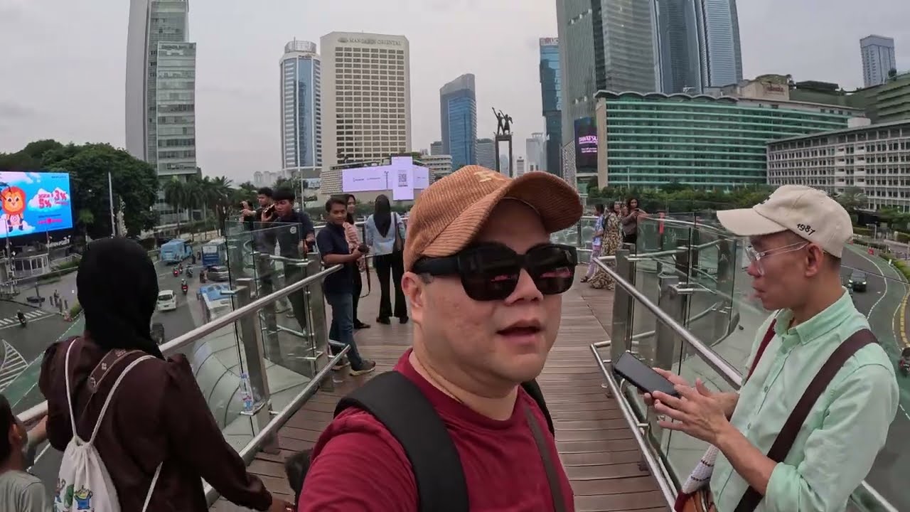 Jakarta, Indonesia - January 2026 - Video 7 | Famed Skydeck Monumen Bundaran HI | Welcome Monument