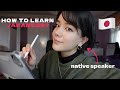 How to learn japanese fast tips from a native speaker 