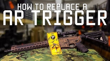 How to Replace a AR Trigger | Timney Triggers | Tactical Rifleman