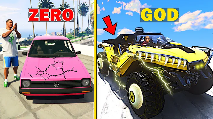 GTA 5 : Franklin Upgrading Zero Car To GOD CAR ! (...