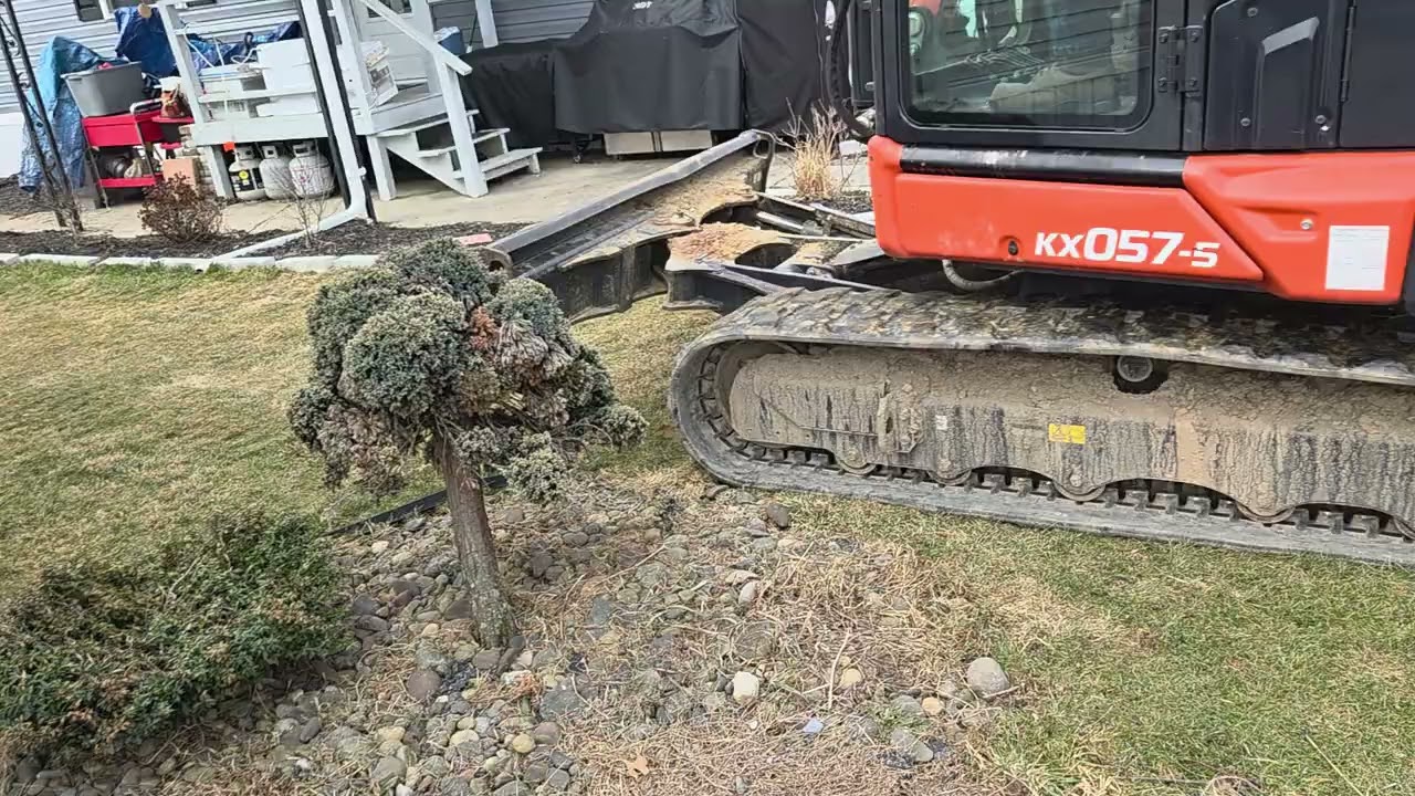 Taking down  the old shed on March  2,2026  getting  ready for the new shed