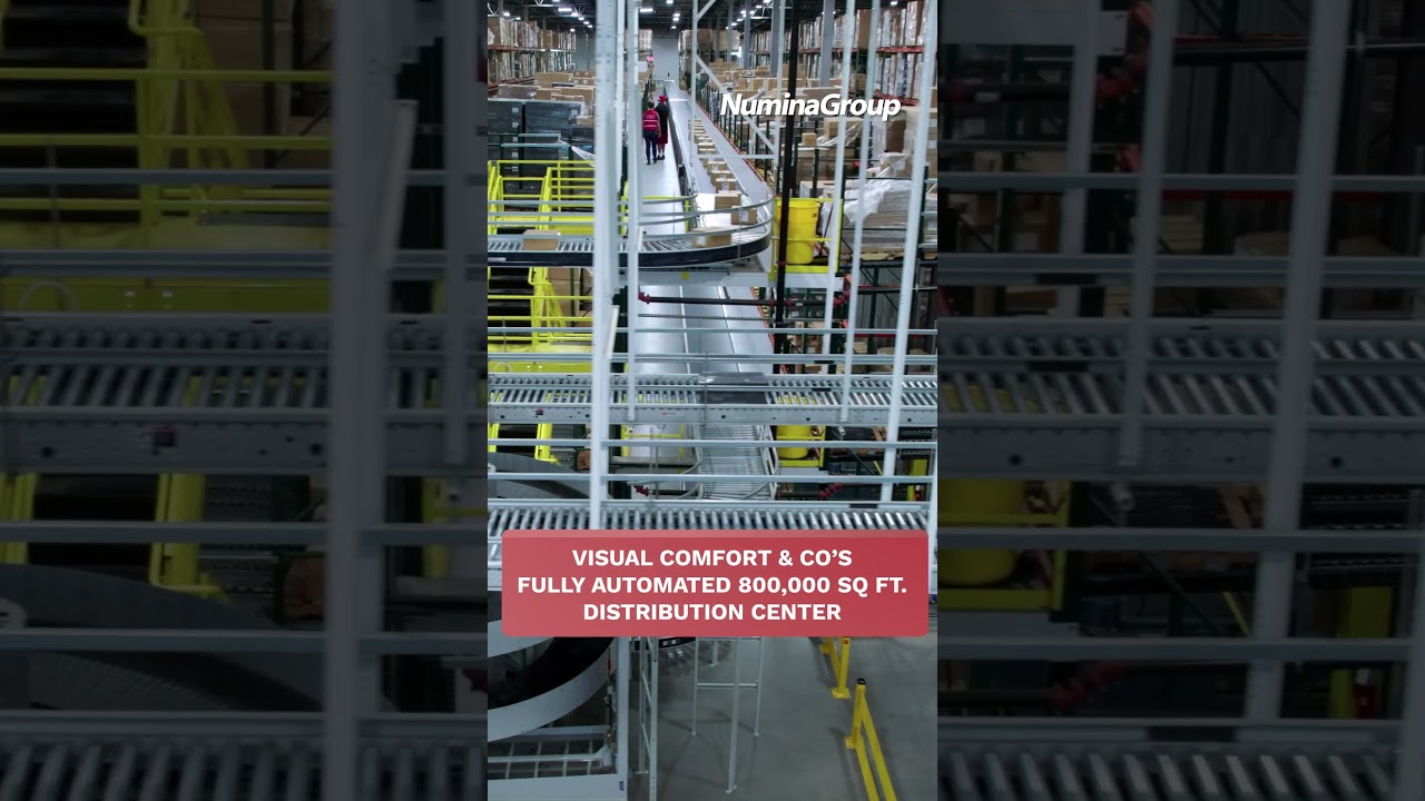 Inside Visual Comfort's Automated Warehouse Powered by Numina Group