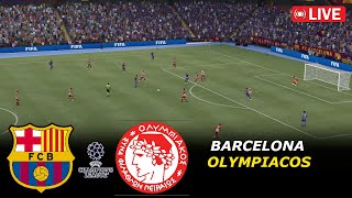 Barcelona Vs Olympiakos Champions League 2025 26 Efootball Pes 21 Video