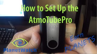 Atmotube Pro - Setting Up to Earn PlanetWatch Tokens screenshot 2