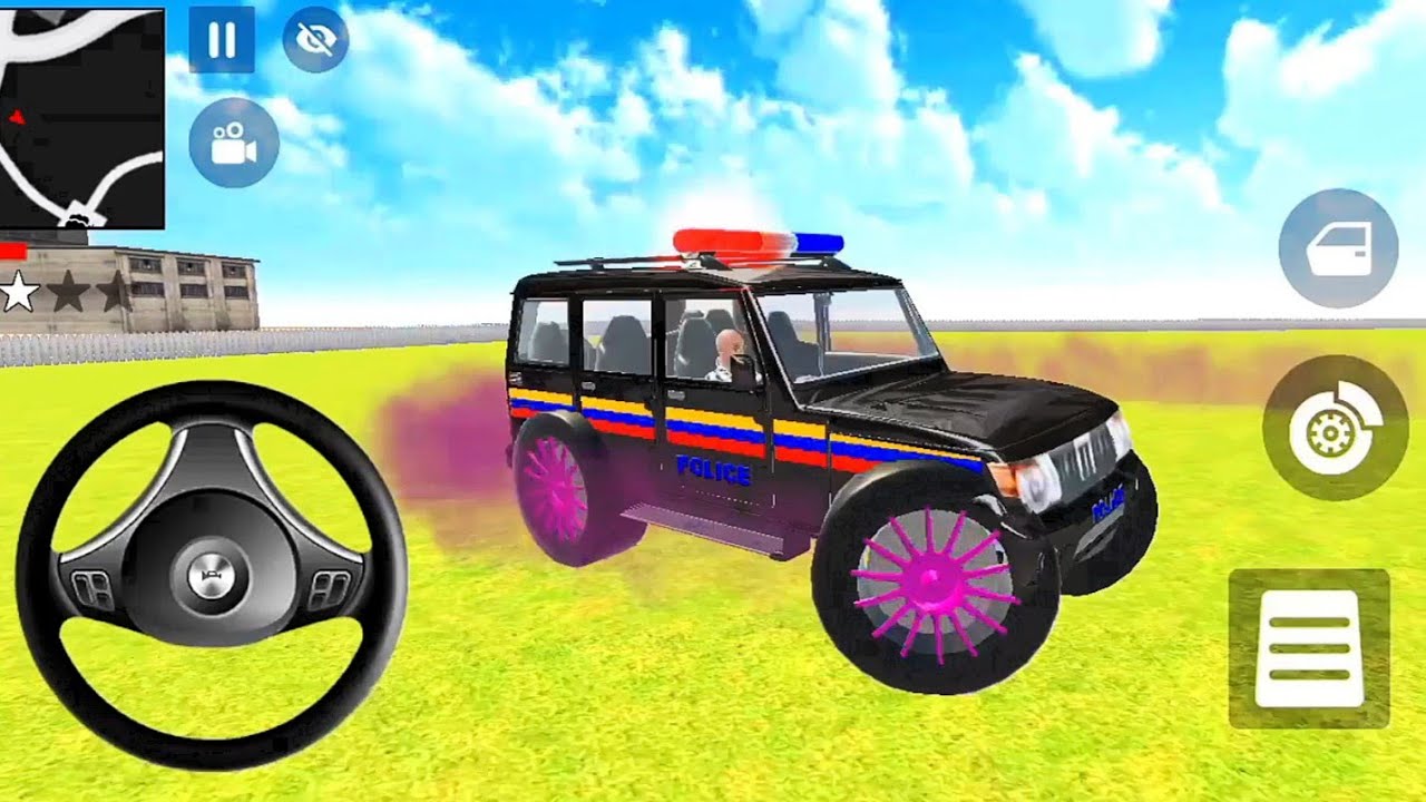 Modified Monster 👽 Police car | Gangster life in indian streets 🚧 | Open world game ✅️