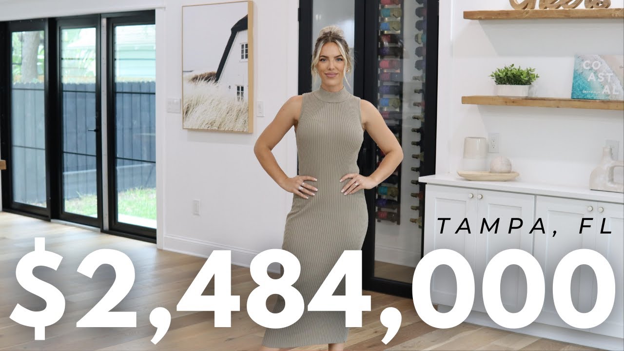 LUXURY New Construction Home for SALE Tampa, Florida 🌴 YouTube