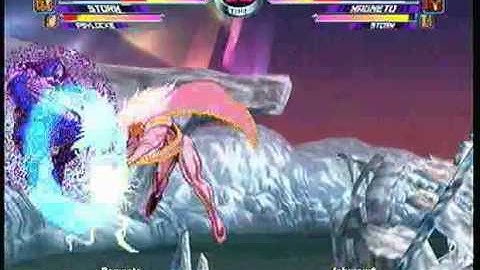 MvC2 Online (360): Brett (MSP) vs Taiji (MSP) 8 .:5.28.10:.