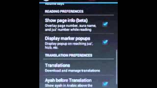 Quran Android App Review screenshot 3