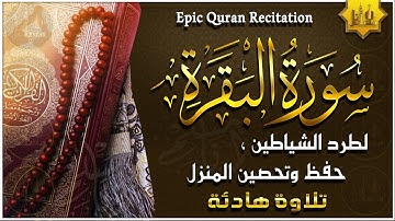 سورة البقرة كاملة تلاوة هادئة ومريحه جدا - سبحان من رزقه هذا الصوت Surat Al-Baqarah Quran