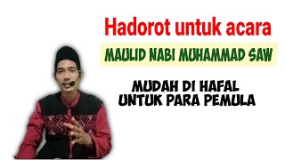 cara hadorot nabi untuk acara maulid | cocok untuk pemula