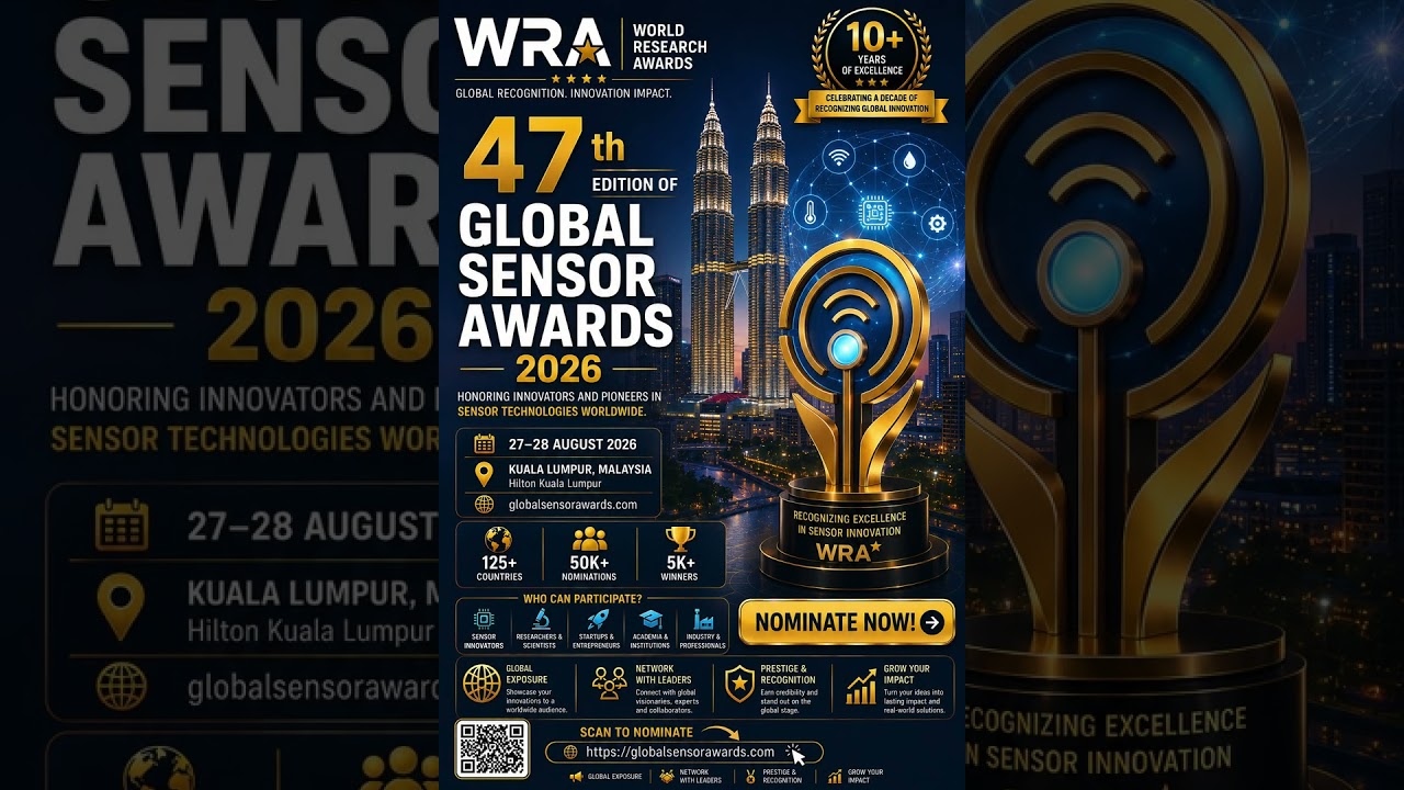 47th Edition of Global Sensor Awards | 27–28 August 2026 | Kuala Lumpur, Malaysia