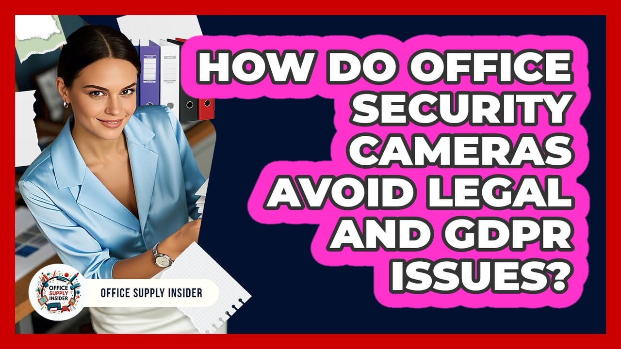 How Do Office Security Cameras Avoid Legal And GDPR Issues? - Office Supply Insider